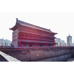 中国城楼建筑图