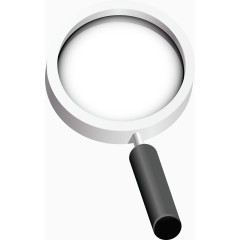 放大镜装饰矢量元素