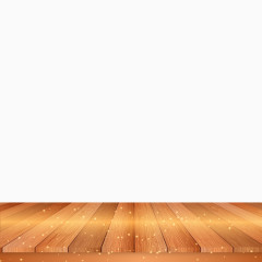 矢量发光的木地板