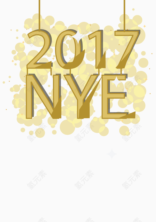 矢量吊饰2017年