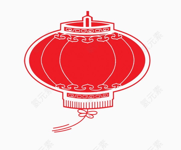 过年红灯笼