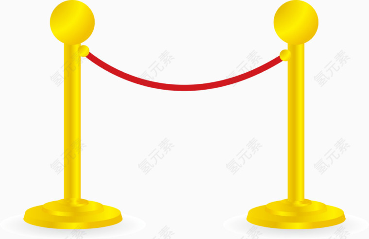 电影院护拦，淘宝素材，矢量素材