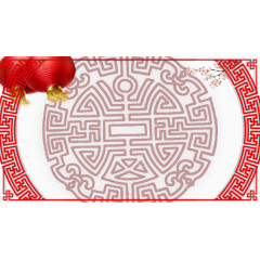 中国风镂空框