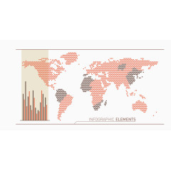时尚商业报表矢量素材