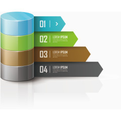 矢量立体几何图表