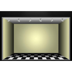 橱窗模版图片 橱窗灯光