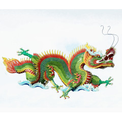 雕刻装饰中国祥龙
