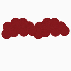 矢量中式装饰圆