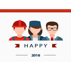 创造性的劳动节卡矢量素材