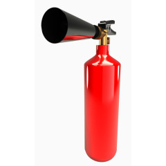红色灭火器