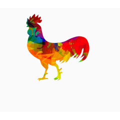 炫彩公鸡