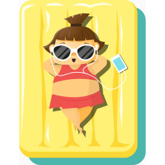 快乐儿童暑假素材