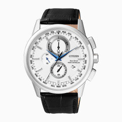 西铁城多局电波光动能手表