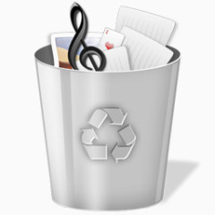 满地垃圾桶图标