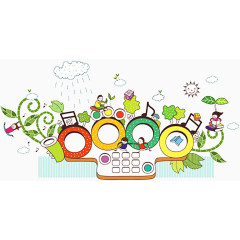 书刊儿童想象插画