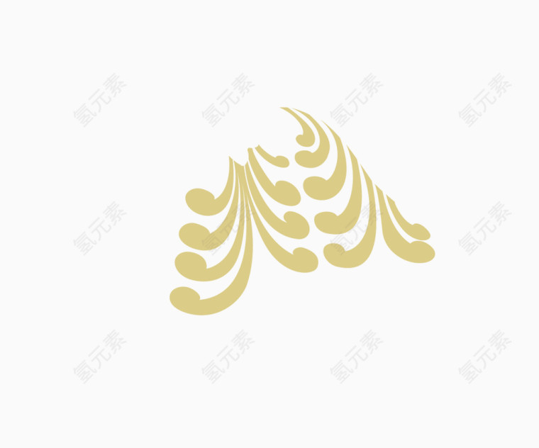 金丝线花纹   花纹素材   花草