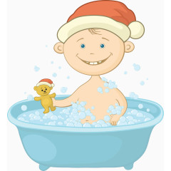 宝宝洗澡