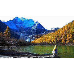 旅游景区康定木格措