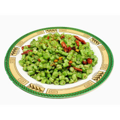 榄菜肉沫四季豆