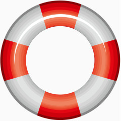 救生圈png矢量素材
