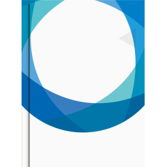 矢量商务科技单页边框素材