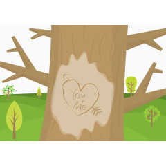 见证爱情的大树