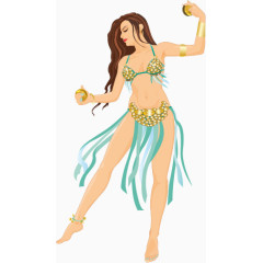 性感的跳舞女郎