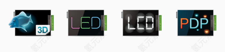 矢量电子led屏幕