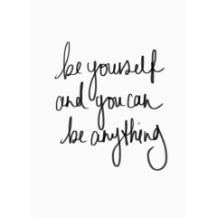 自信英文艺术字