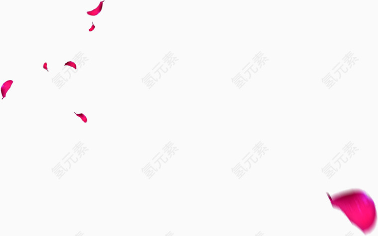 粉红色花瓣