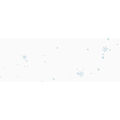 不规则漂浮雪花