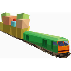 火车png矢量素材