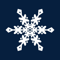 雪花 白色
