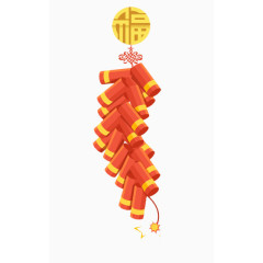 红色鞭炮