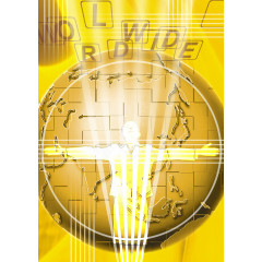 科技未来黄色地球世界