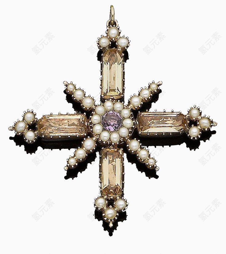 十七世纪十字架饰品