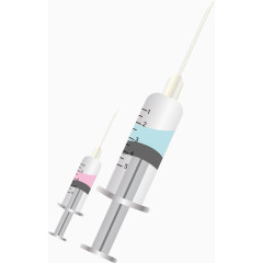 矢量医疗用品针管