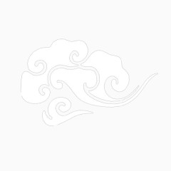 元旦春节中国风白色祥云