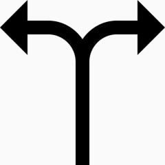 箭头箭方向交叉口点指针箭