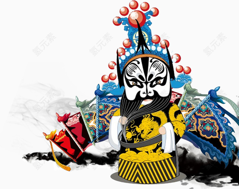 京剧脸谱