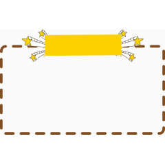 边框贺卡文档框矢量图