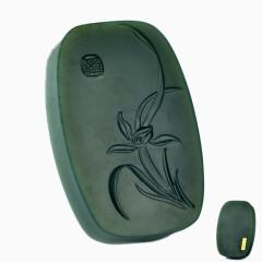 金镶玉黄金足金吊坠