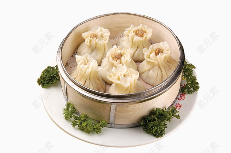 一笼三鲜烧麦