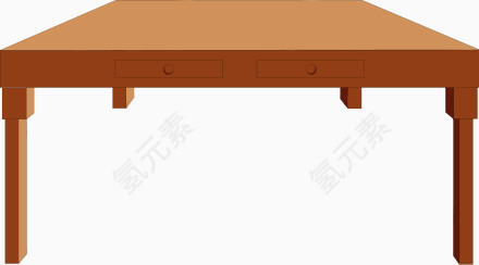 木桌