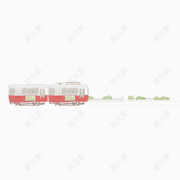 卡通小火车