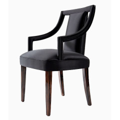 黑色简约高端椅子