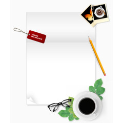 开啡促销海报模板