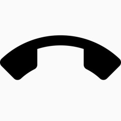 呼叫结束谷歌材质设计图标