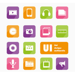 娱乐活动矢量图标