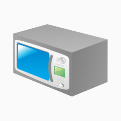 微波炉家电矢量图